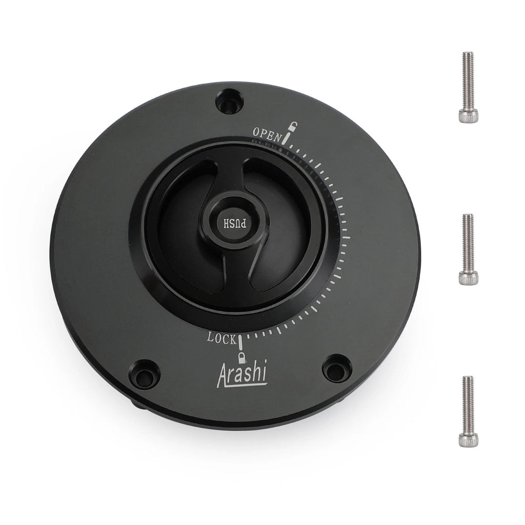 CNC Keyless Fuel Gas Tank Cap for Honda CBR600RR CBR1000RR (2004–2019)