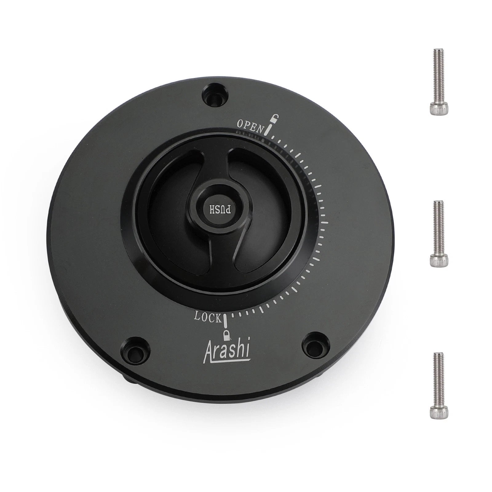 CNC Keyless Fuel Gas Tank Cap for Honda CBR600RR CBR1000RR (2004–2019)