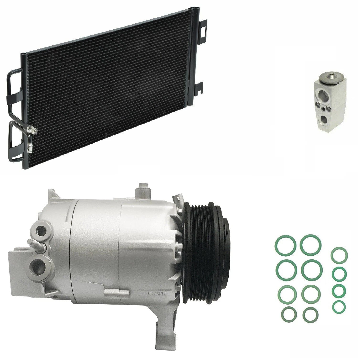 A C Compressor Kit With Condenser for Chevrolet Impala V6 2009–2011