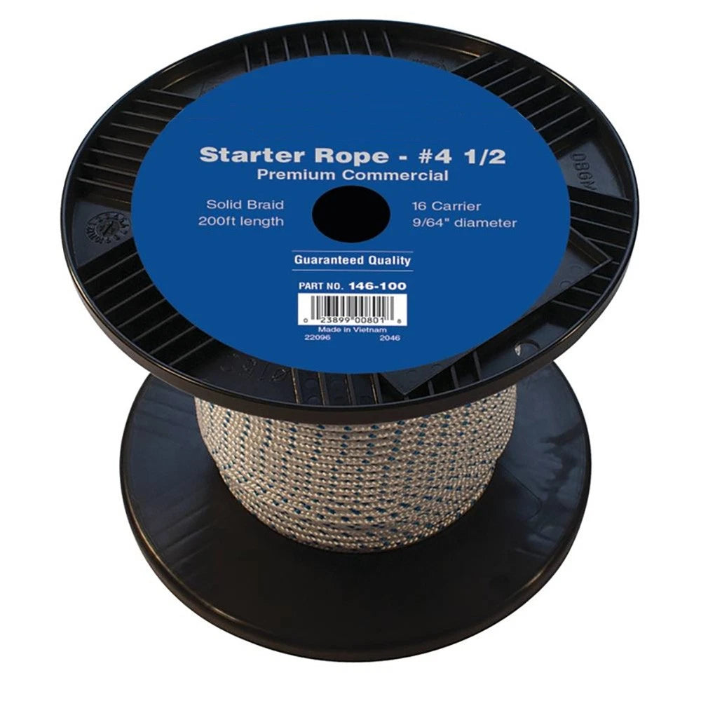 200' Starter Recoil Pull Rope Line #4 1/2 for Chainsaw Leaf Blower