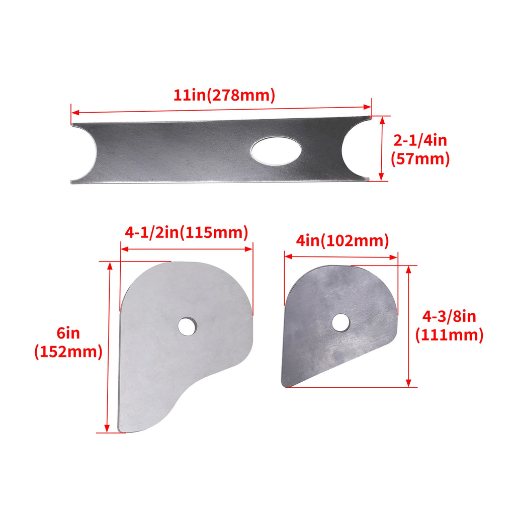 Rear Upper Trailing Arm Mount Repair Kit for Chevy Trailblazer GMC Envoy (2002–2009)
