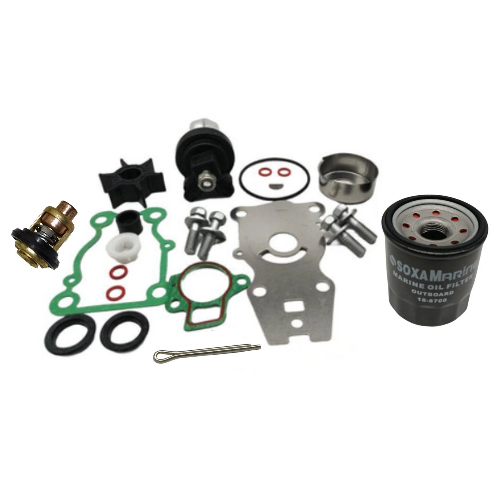 Outboard Maintenance Kit for Yamaha F30A FT25F FT25B F40B (66T-W0078 66M-12411)