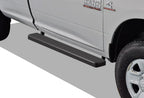 5in Black Steel Side Bars for Dodge Ram 1500 2500 3500 (2009–2018)