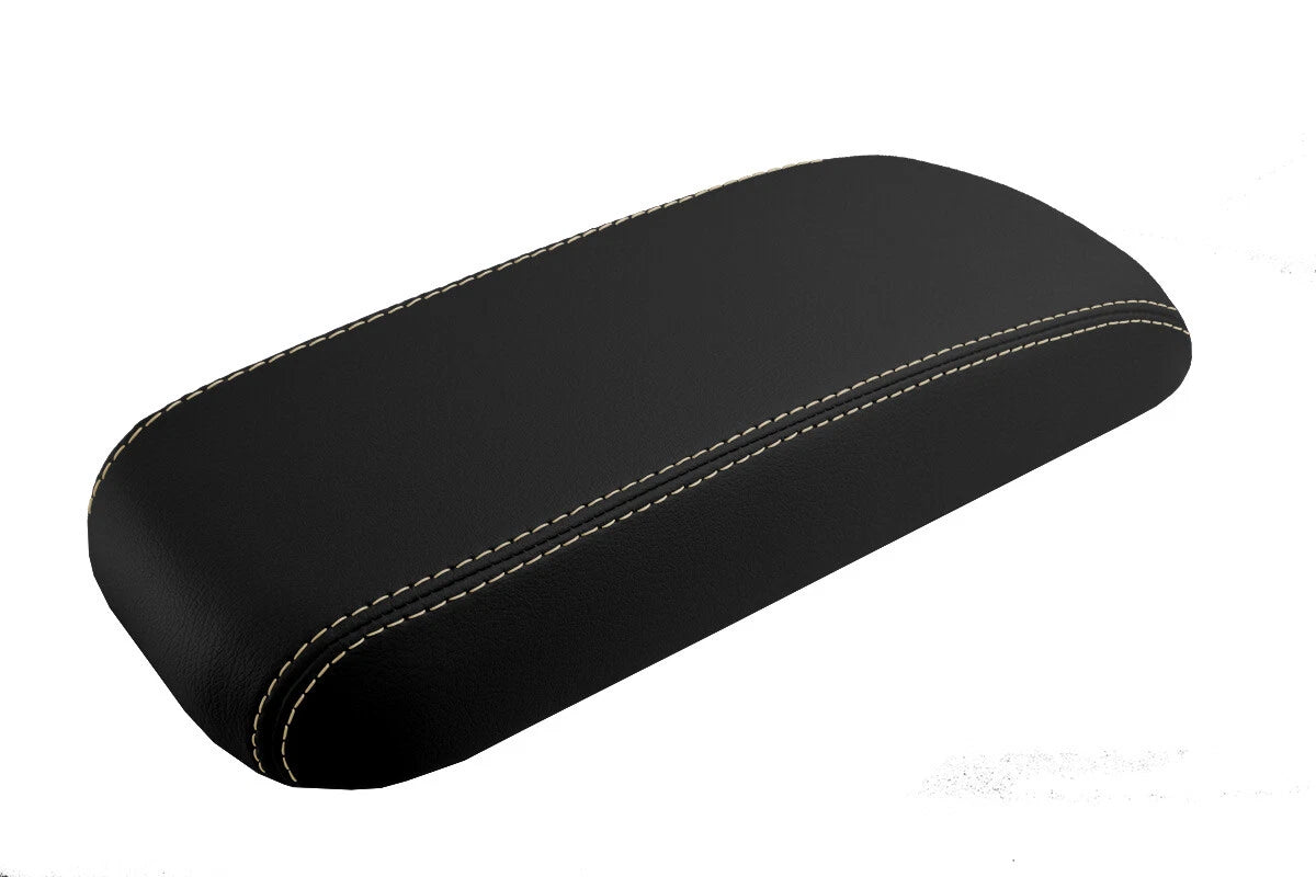 Leather Console Lid Armrest Cover for Cadillac El Dorado (1996–2002) Beige