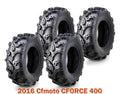 Set of 4 WANDA ATV Tires 25x8-12 for Cfmoto CFORCE 400 (2016)