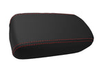 Console Lid Pull Over Cover Leather for Toyota Corolla (2009–2013) Red Stitch