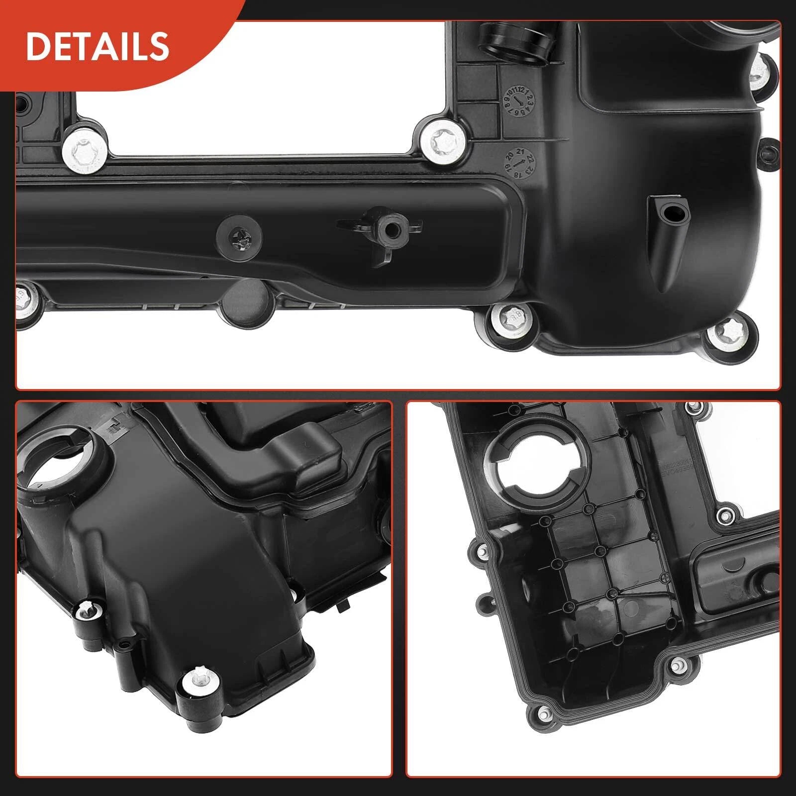 Engine Valve Cover with PCV Valve for BMW F80 M3 F82 M4 (2012–2019)