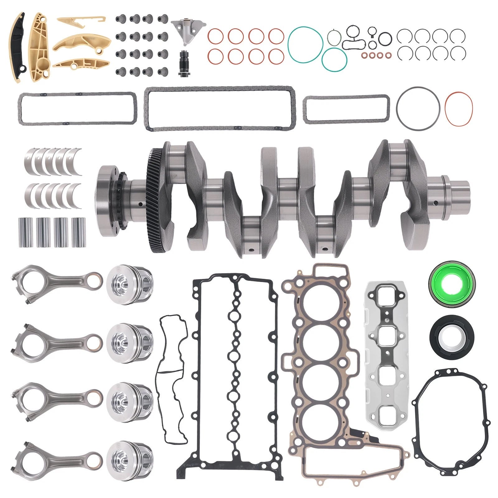 Engine Overhaul Kit for Land Rover Discovery Sport Evoque 2.0L 204DTD (2014–2023)