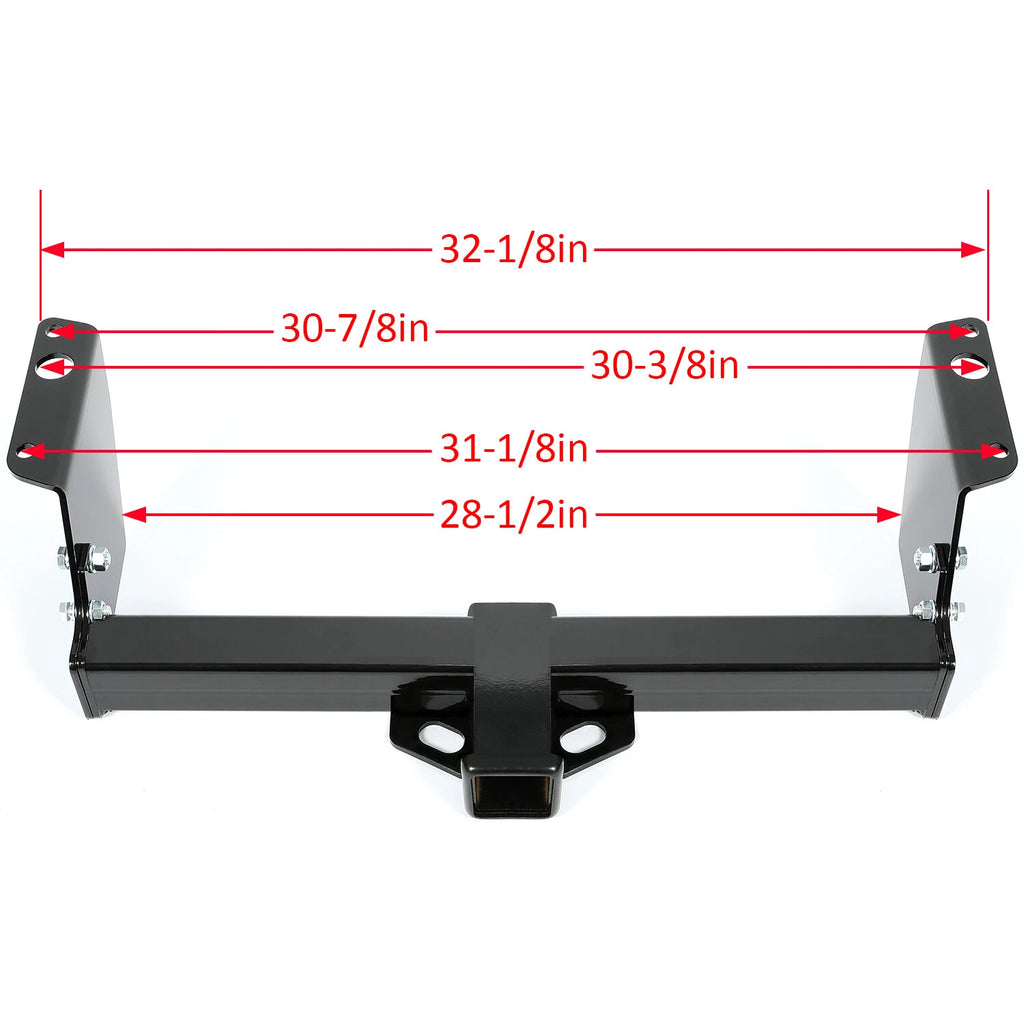 2" Trailer Hitch Receiver for Ford Ranger (1983–2011) Mazda B-Series (1994–2009)