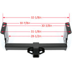 2" Trailer Hitch Receiver for Ford Ranger (1983–2011) Mazda B-Series (1994–2009)