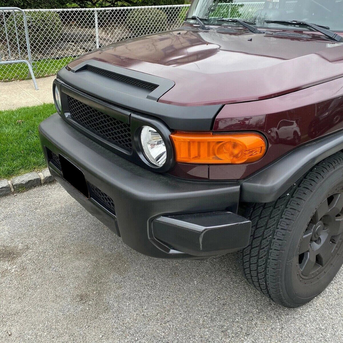 Hood Bulge Scoop Trim Moulding for Toyota FJ Cruiser (2007–2014)