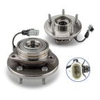 2x Front Wheel Bearing Hub for Chevrolet Equinox (2007–2009) and Saturn Vue (2008–2010)
