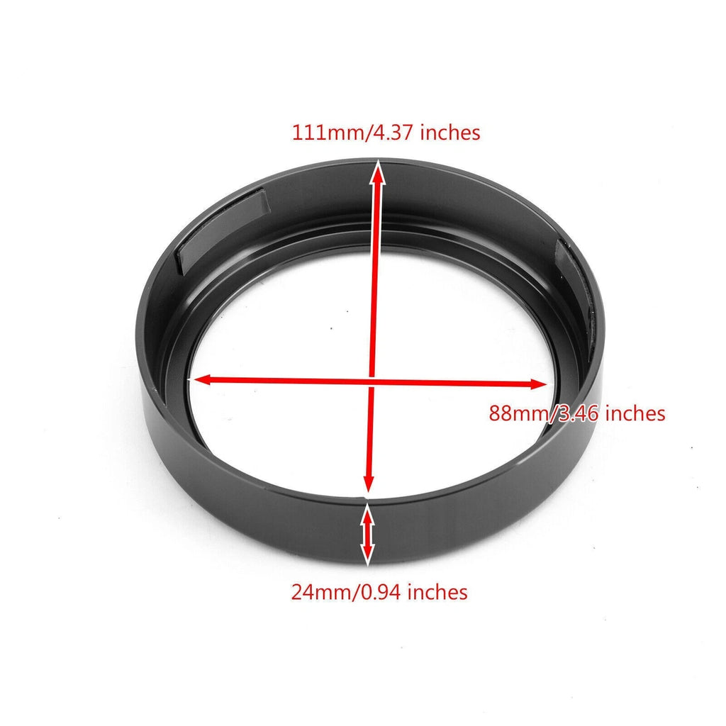 CNC Black Speedometer Cover Guard for Honda CMX300 CMX500 Rebel (2017–2019)