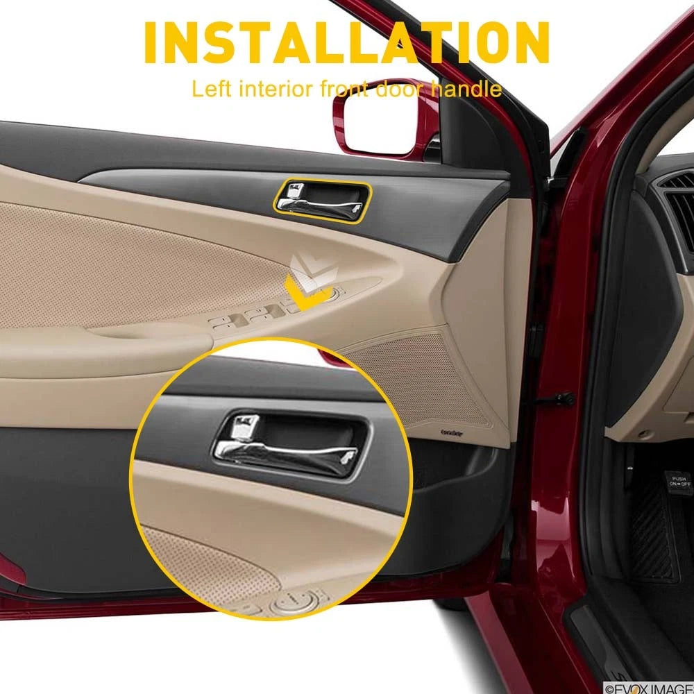 Interior Door Handle for Hyundai Sonata (2011–2015) 826103S010