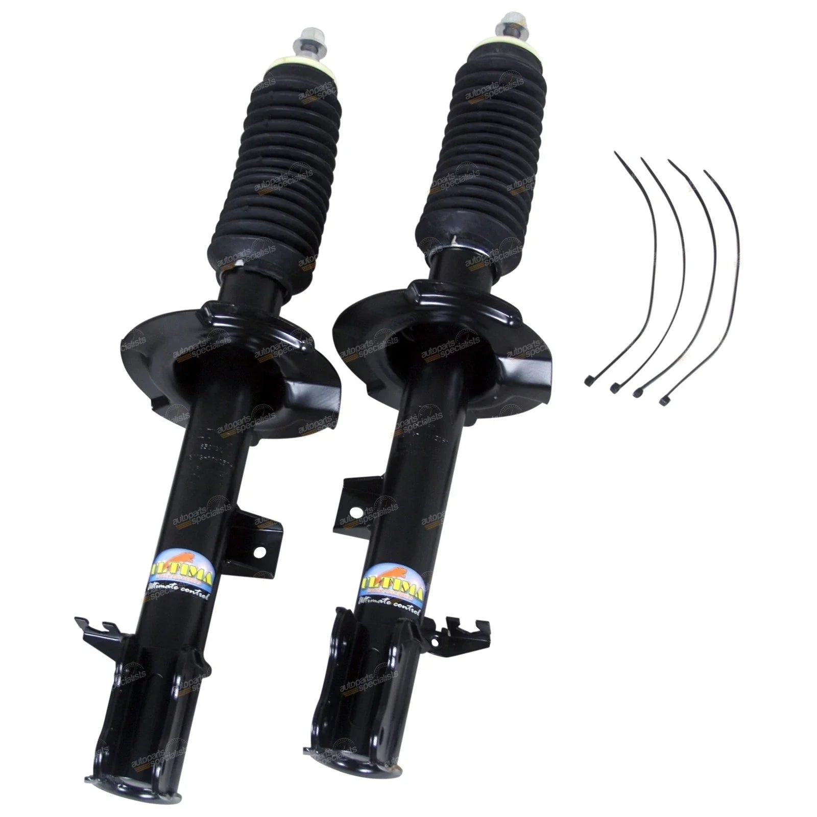 Front Strut Shock Absorbers + Sway Bar Links for Mazda Tribute (2001-2008)