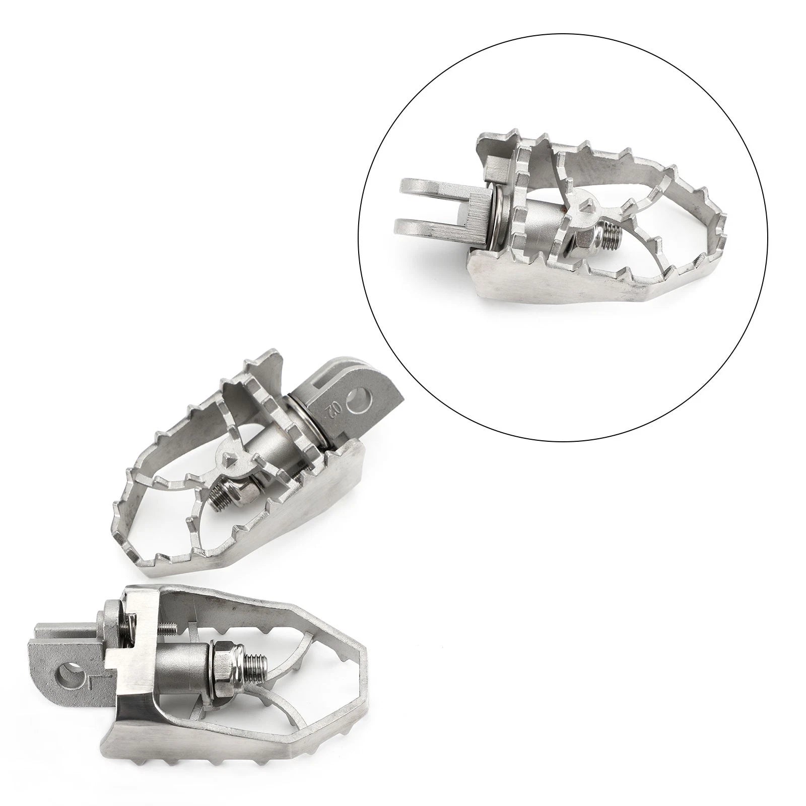 Front Footrests Foot Pegs for Yamaha Tracer 900/GT FJ-09 (2015–2020)