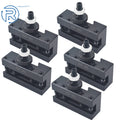 Set of 5 Quick Change Turning Facing Boring Tool Post Holders for BXA 250