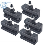 Set of 5 Quick Change Turning Facing Boring Tool Post Holders for BXA 250