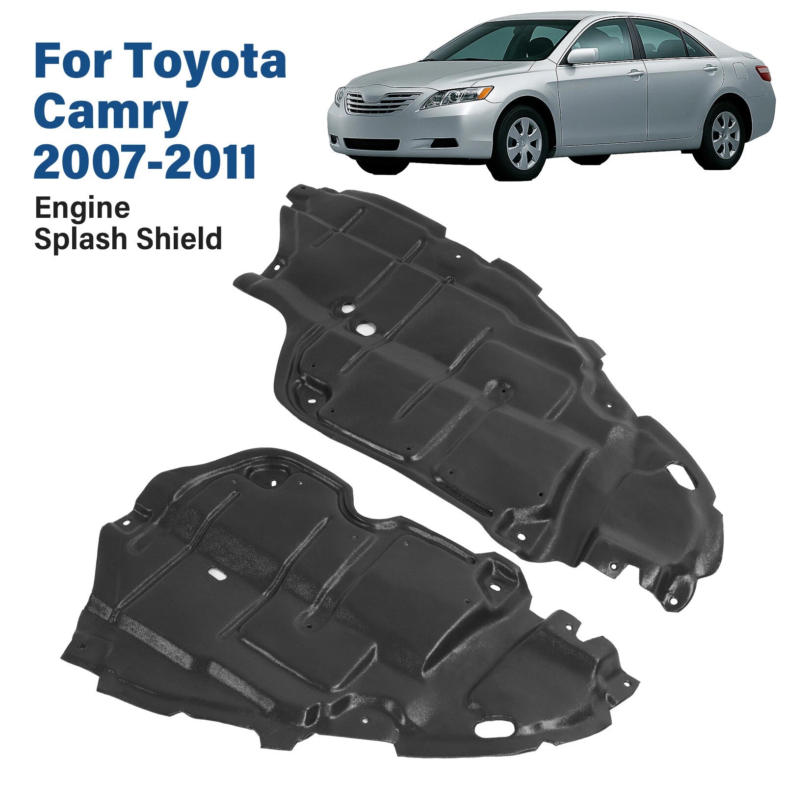 Front Engine Splash Shield Guard Panel Cover for Toyota Camry (2007–2011)
