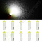 10pcs T5 White LED Wedge Bulb Lights for Buick (Fits 58, 70, 73, 74)