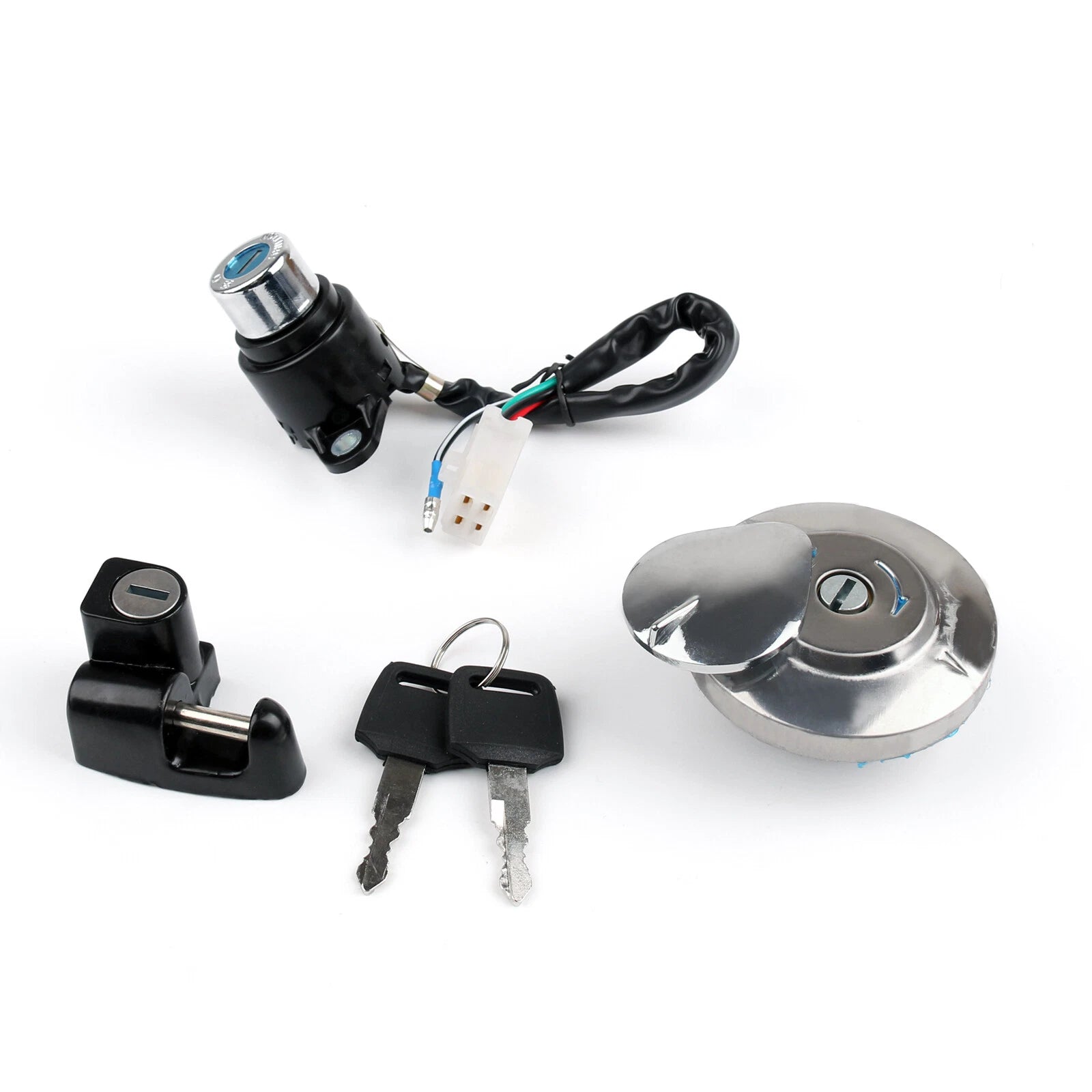 Ignition Switch Lock & Fuel Gas Cap Key Set for Honda CMX 250 450 Magna (1982–2003)