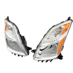 Set of 2 Chrome Headlights for Toyota Prius (2006-2009)