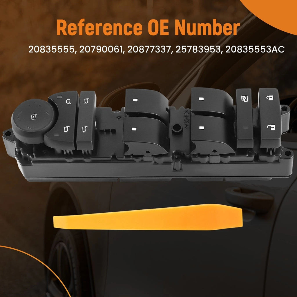 Master Power Window Switch for GMC Yukon XL 2500 (2010–2013) 20835553AC 20877337
