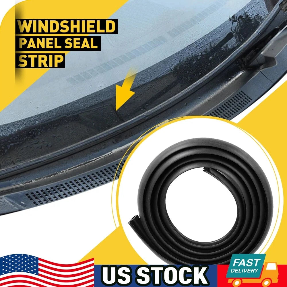 1.8M Rubber Seal Trim Moulding Strip for Car Windshield Panel (RHD)