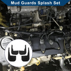 Mud Flaps Splash Guards 1 Set for Mercedes-Benz Viano Vito (2005-2012)