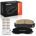 Set of 4 Front Ceramic Brake Pads for Jeep JL Wrangler (2018–2023)