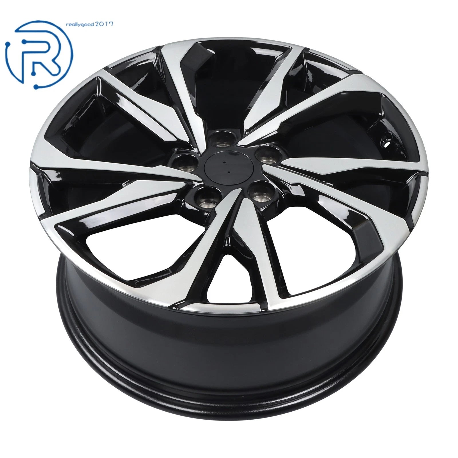 18" Alloy Wheel Rim for Honda Civic (2017-2021) Black Silver