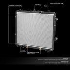 Aluminum Core Cooling Radiator for Toyota 4Runner (2010–2019) 13251