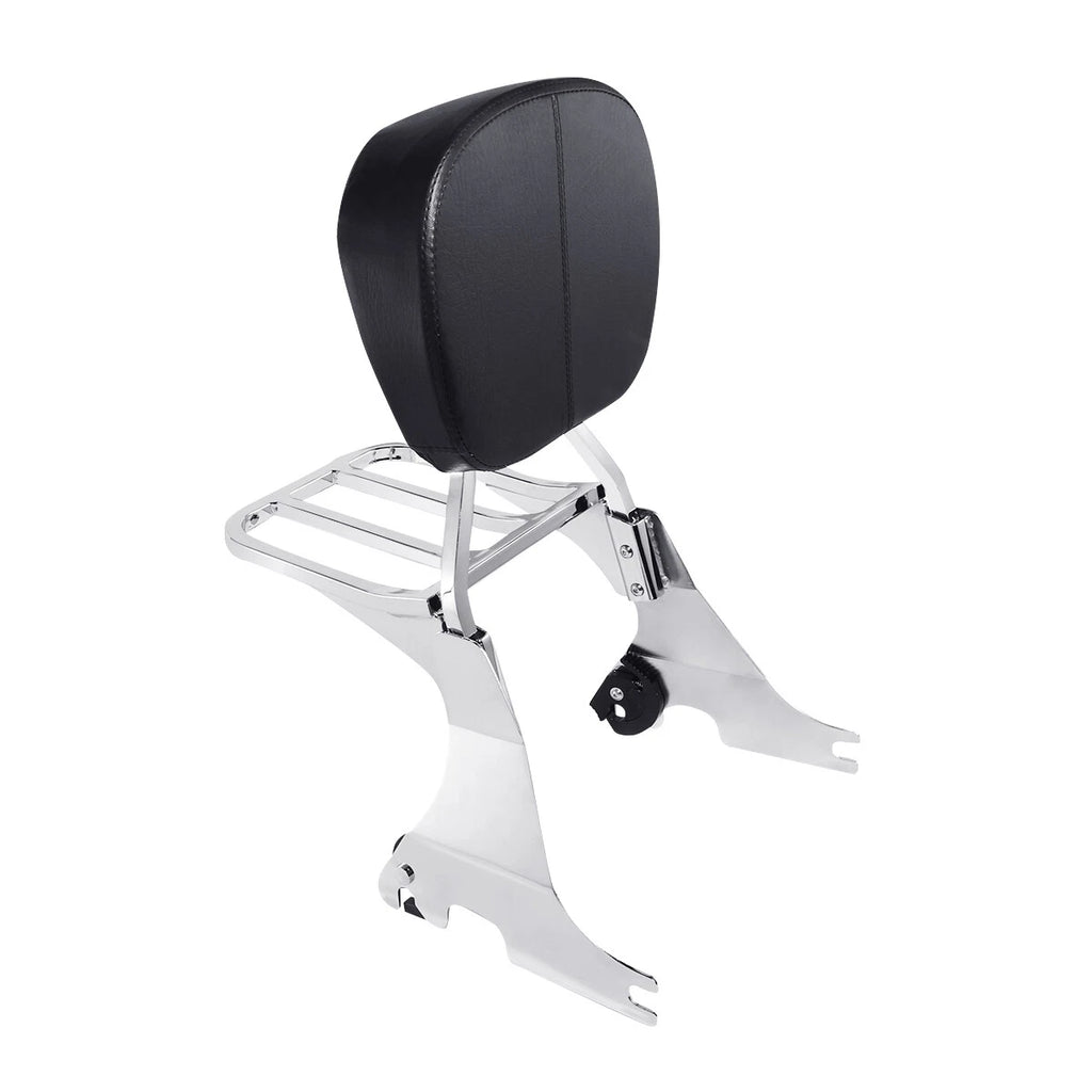 Backrest Sissy Bar & Luggage Rack for Harley Sportster XL883 1200 48 72 (2004–2024)