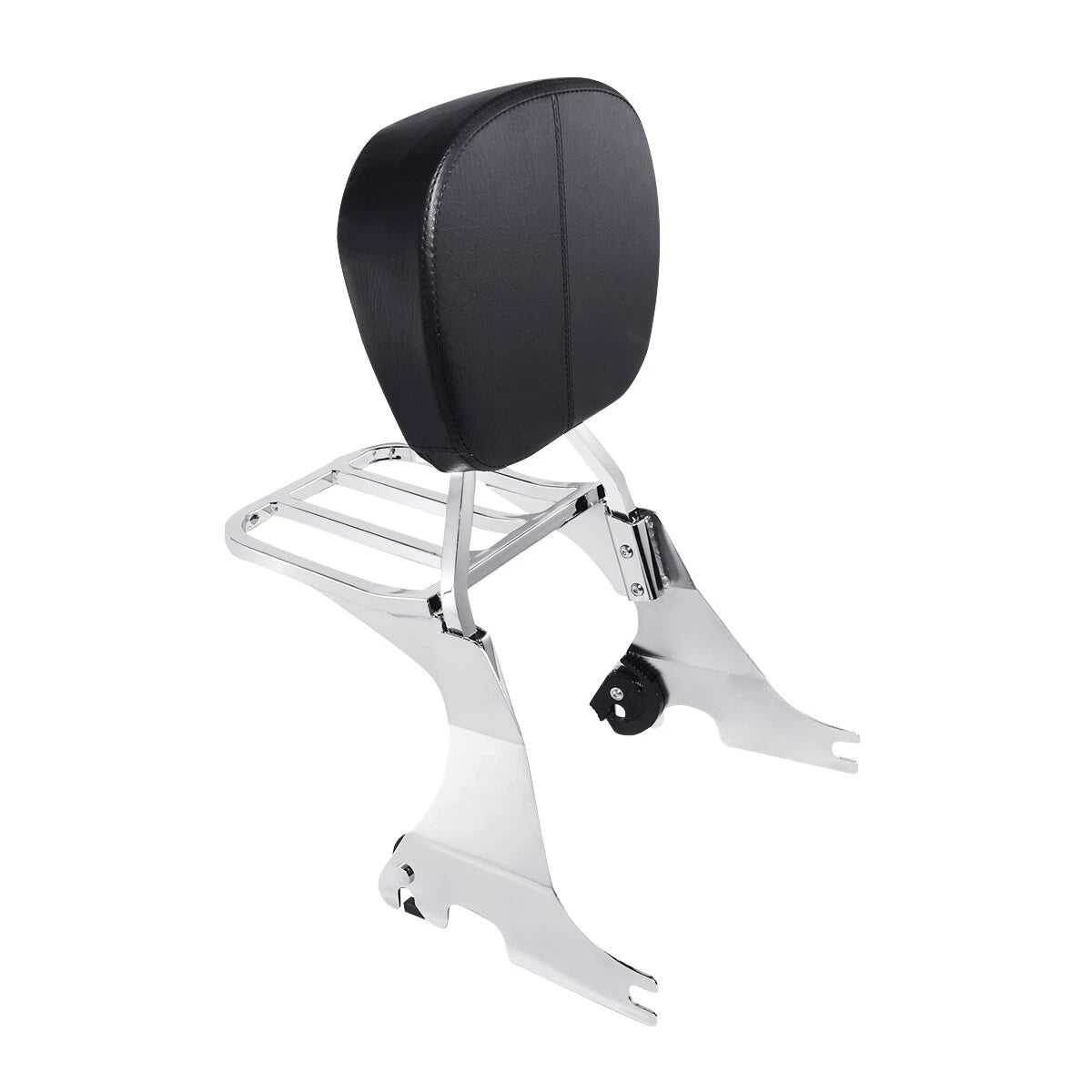 Backrest Sissy Bar & Luggage Rack for Harley Sportster XL883 1200 48 72 (2004–2024)