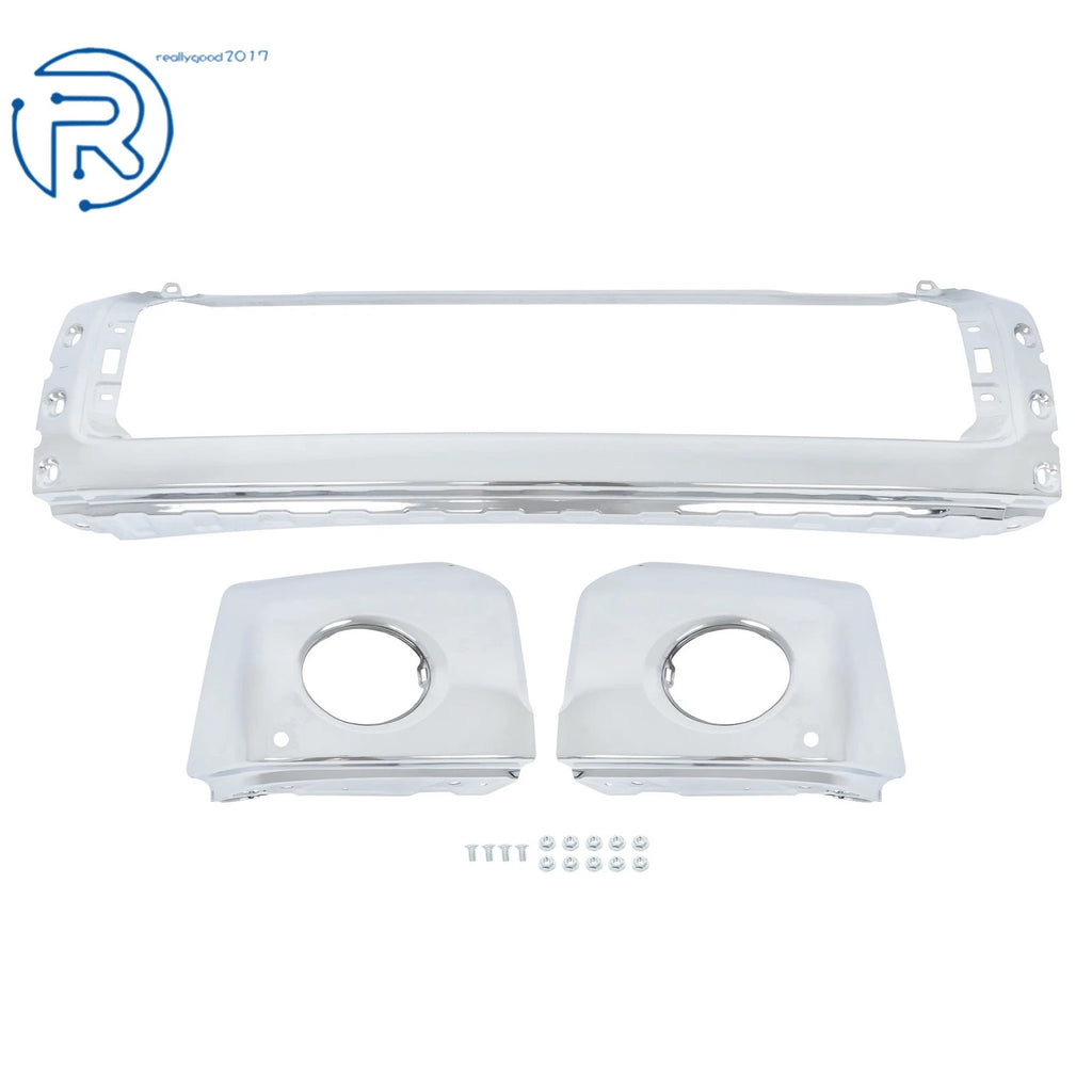 Chrome Split Front Bumper Face Bar for Toyota Tundra (2007-2013)