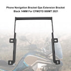 Navigation Bracket for CFMoto 800MT (2021) - 14mm, Black