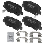 Front Ceramic Brake Pads Kit for Hyundai Elantra GT, Veloster (2012–2016)