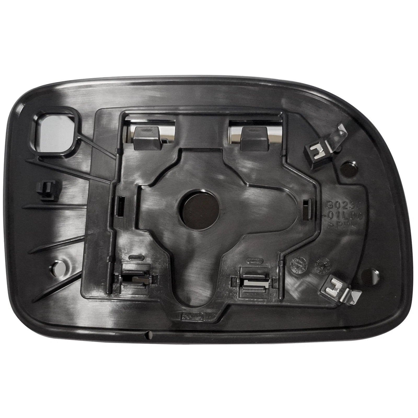 Door Mirror Glass with Plate Driver Side Flat for Hyundai Santa Fe (2007–2012)