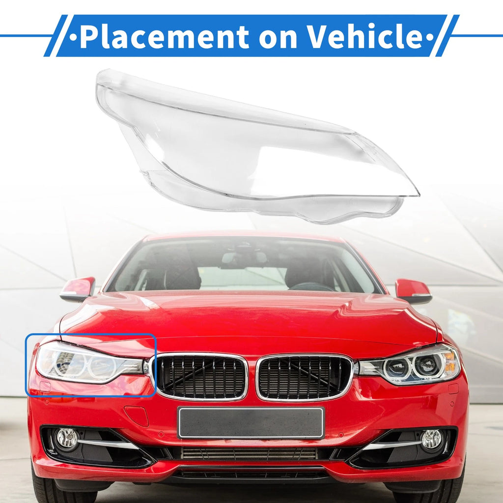 1 Pc Headlight Lens Cover for BMW 5 Series E60 (2005–2010) No. 63127165572