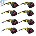 Set of 8 Fuel Injector Connector Pigtail Wires for Dodge LS2 LS3 Ford EV6 EV14 USCAR