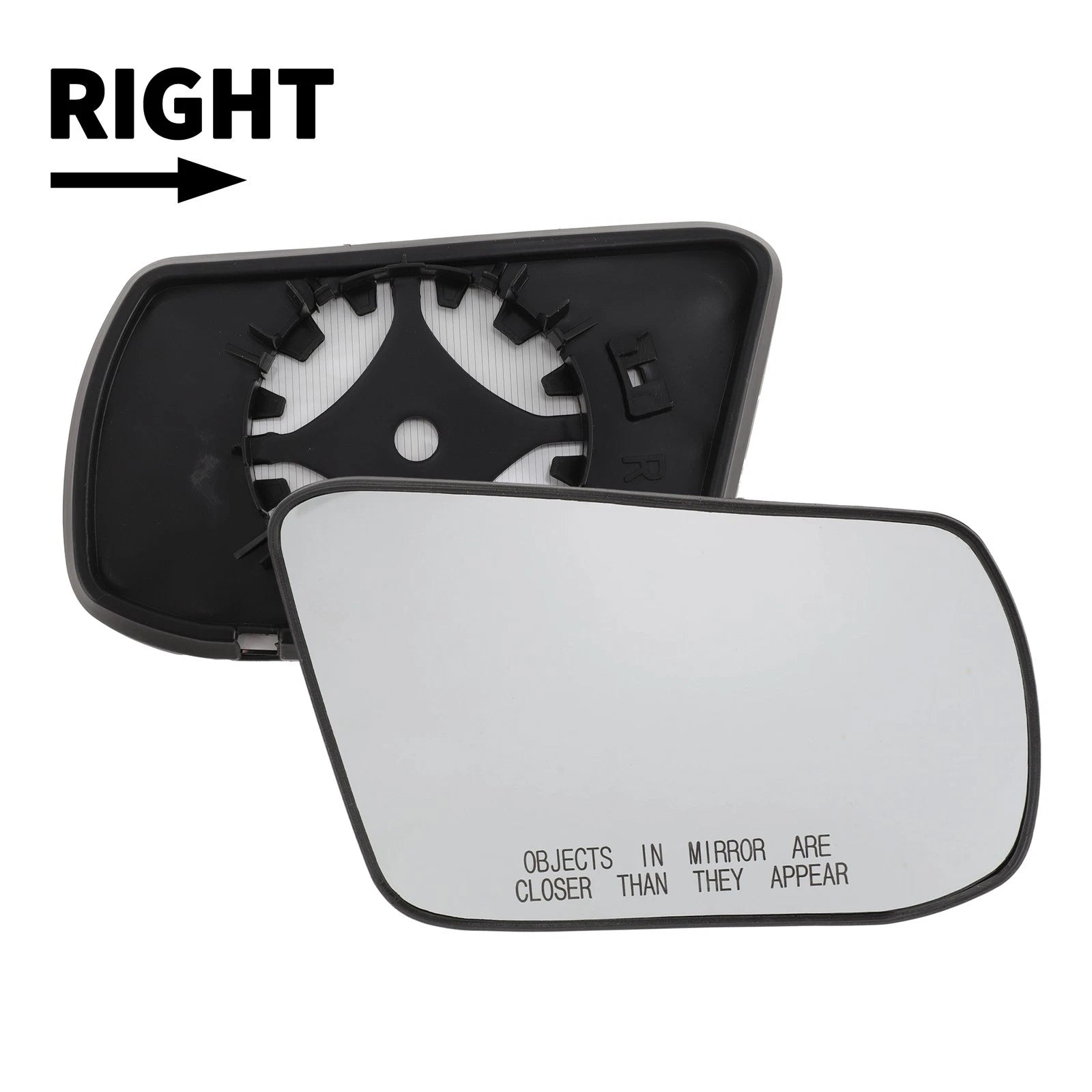 Set of 1 Right Passenger Side Mirror Glass for Nissan Altima (2007–2013) No. 96301JB15E
