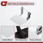 Front Left Washer Nozzle Cover Cap for Mercedes-Benz GLK350 (2010–2015) White