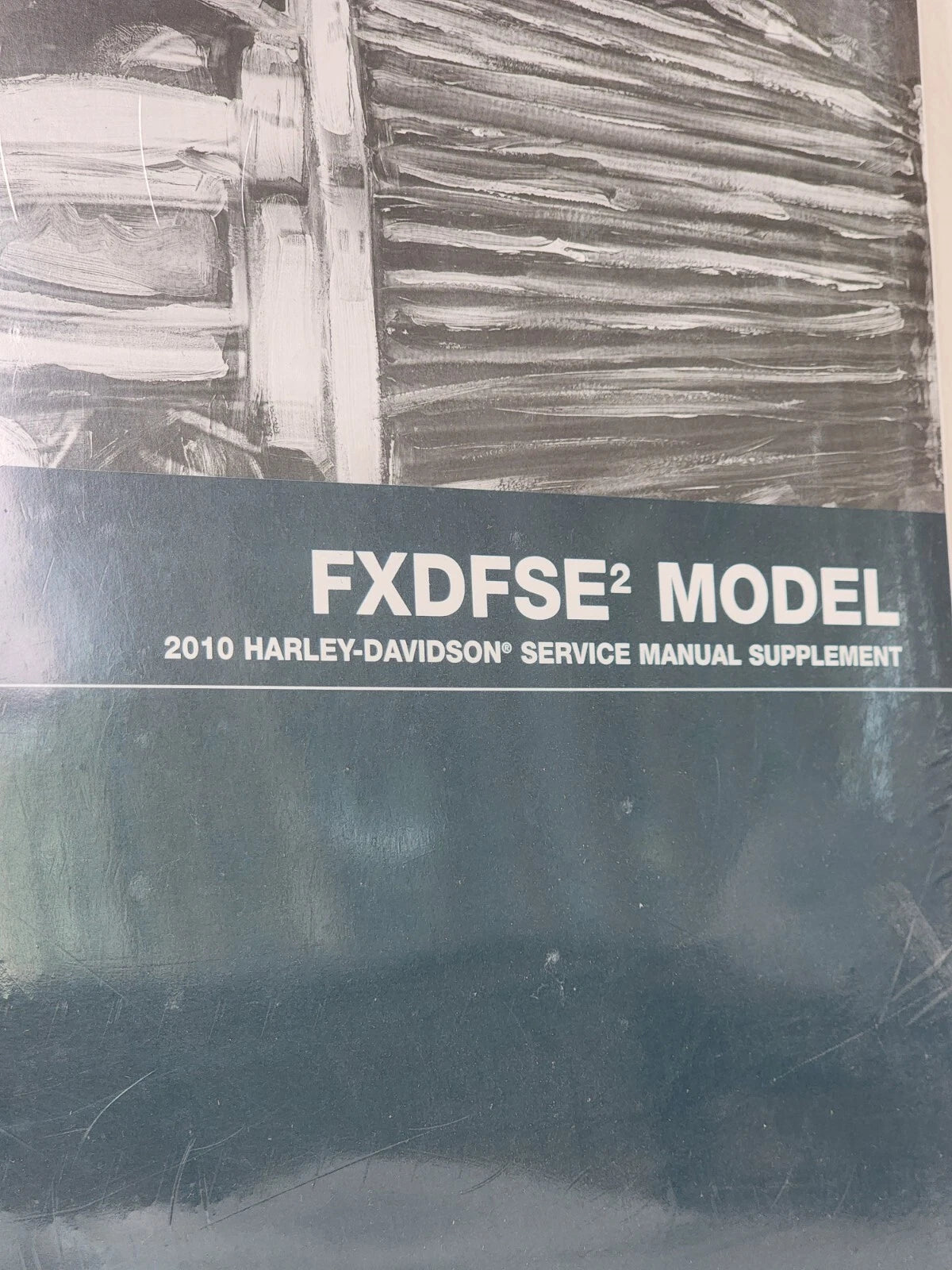 Service Manual Supplement 99525-10 for Harley Davidson FXDFSE2 (2010)