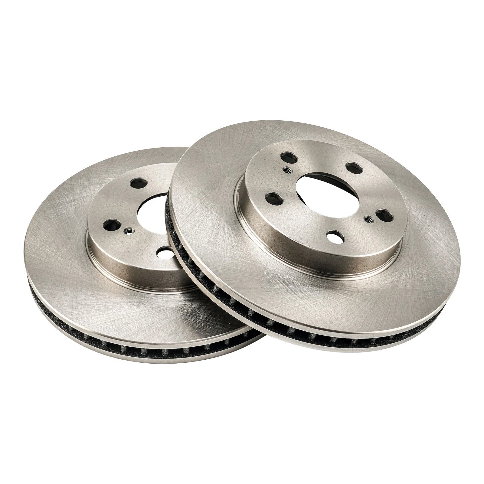 Front Disc Brake Rotors Pair for Toyota Prius (2010–2011) & Lexus CT200h (2011–2017)