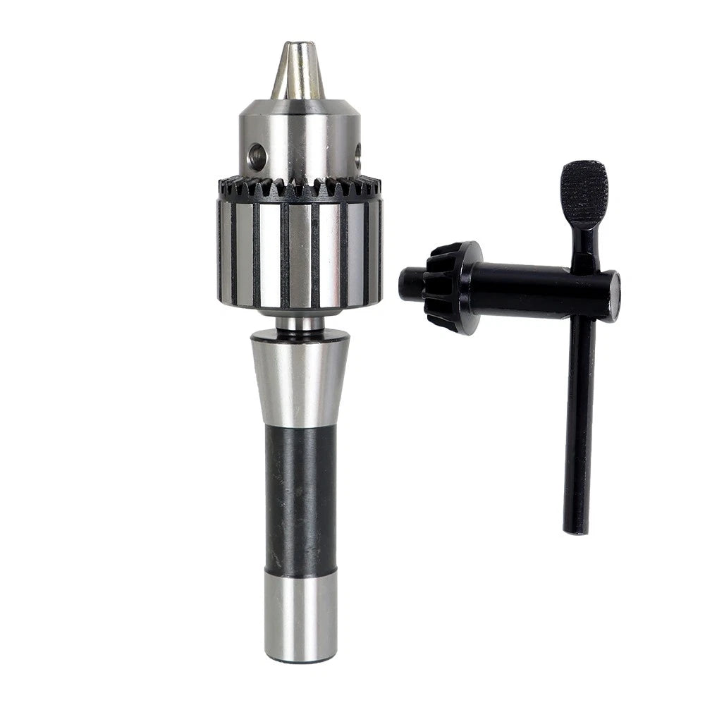 Precision Integrated Shank Key with Heavy Drill Chuck for R8