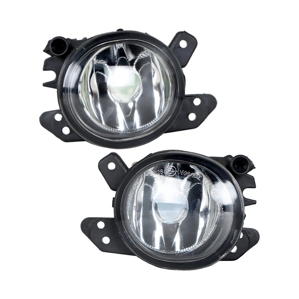 Clear Lens Fog Light Lamp Pair for Mercedes Benz