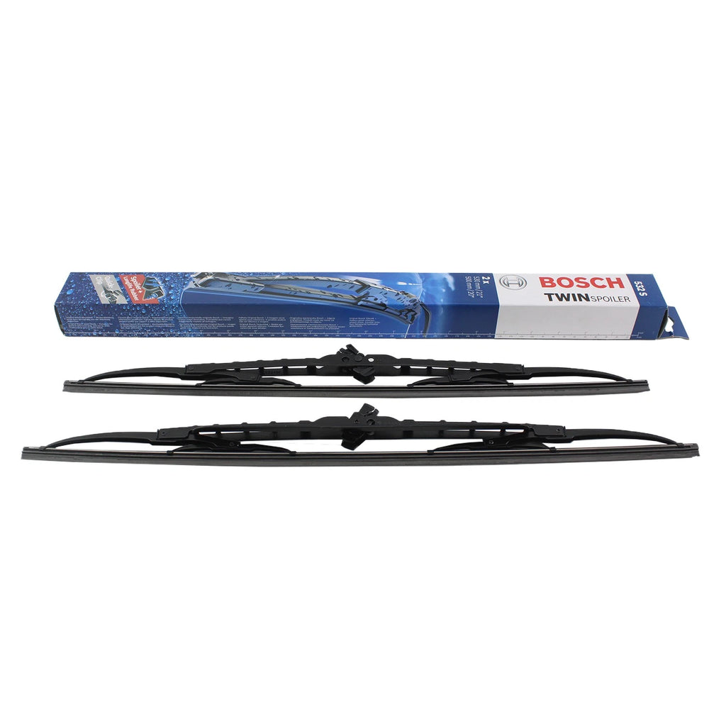 Set of 2 Front Windshield Wiper Blades for BMW Z4, Volvo S40, V40 (Bosch 3397118404)