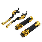Gold Extendable Brake Clutch Lever for Honda CBR600RR CBR954RR (2003-2006)