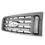 Replacement Grille Chrome Plastic for 2009-2012 Ford F-150