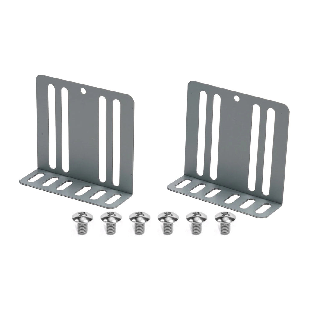 2X Installation Kit Car Radio Brackets for 2 Din Accessories Metal Mounting